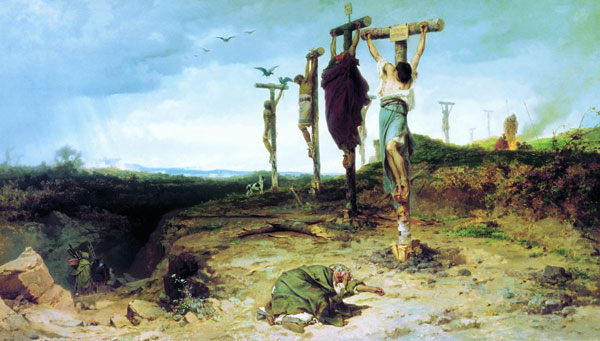 crucification of rebels