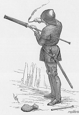 Handgonner - medieval firearm